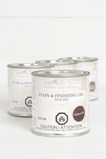 Stain & Finishing Oil 237ml - Cappuccino