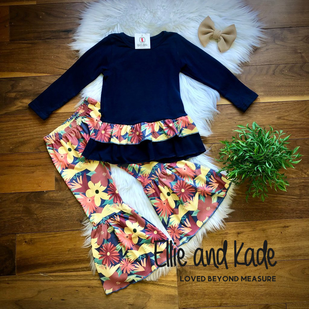 Floral Pants Set