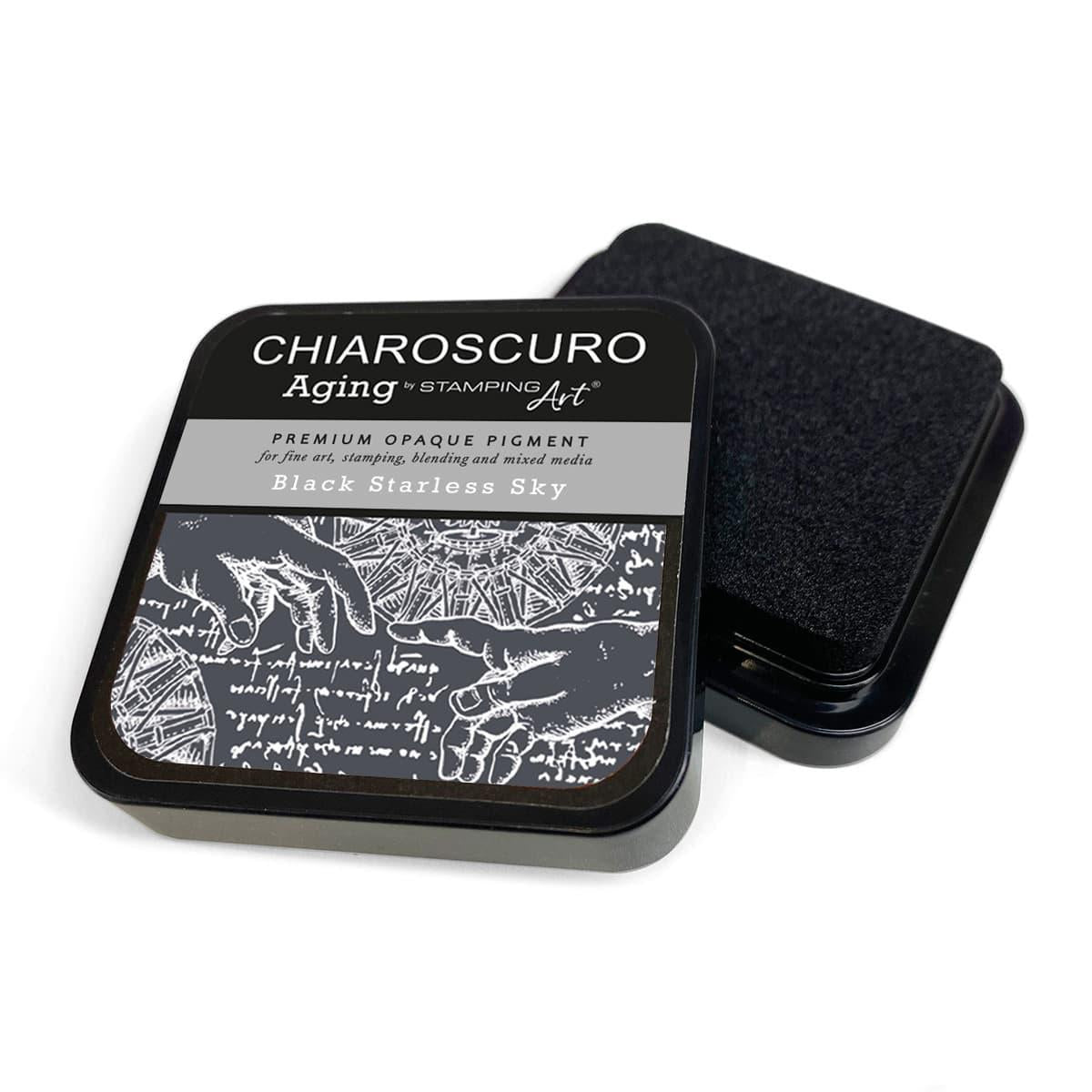 Chiaroscuro Black Starless Sky Aging Ink Pad