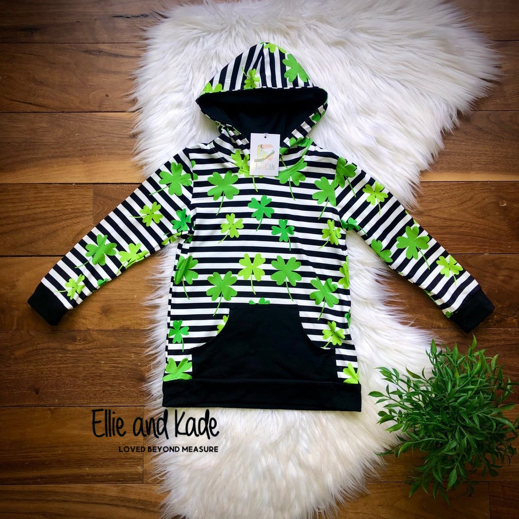 Clovers & Stripes Hoodie