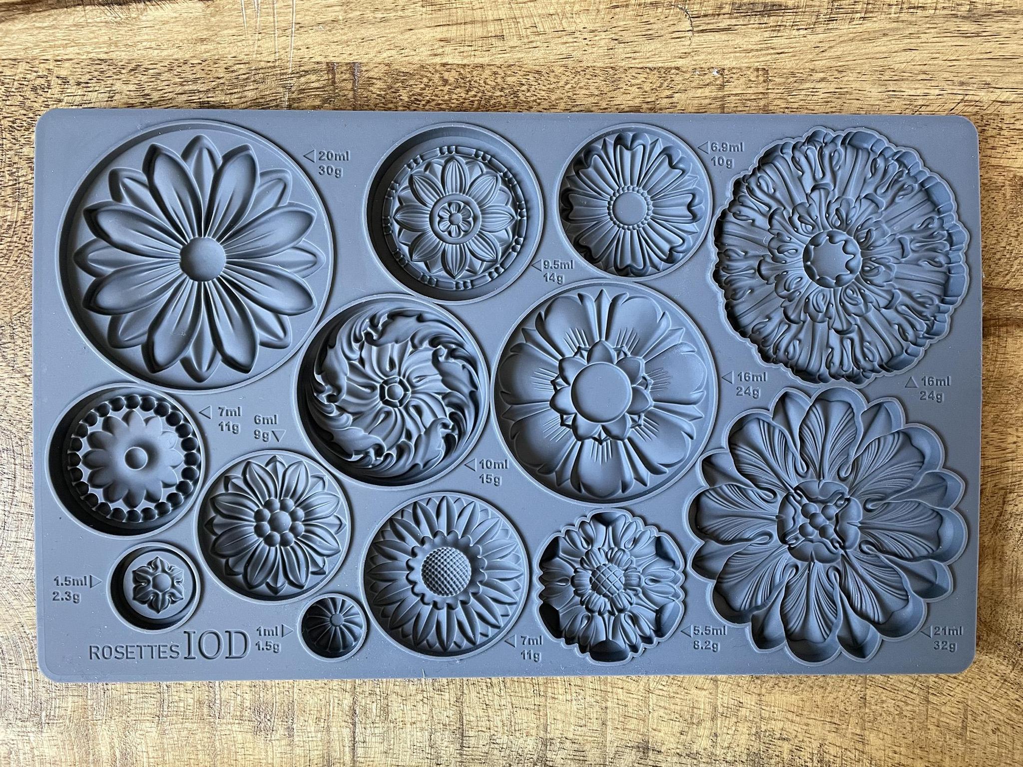 ROSETTES 6X10 IOD MOULDS™