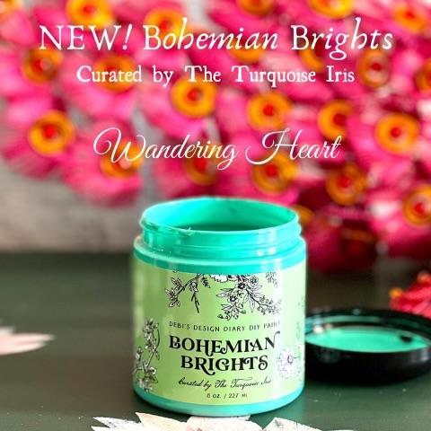 Wandering Heart - Bohemian Brights DIY Paint