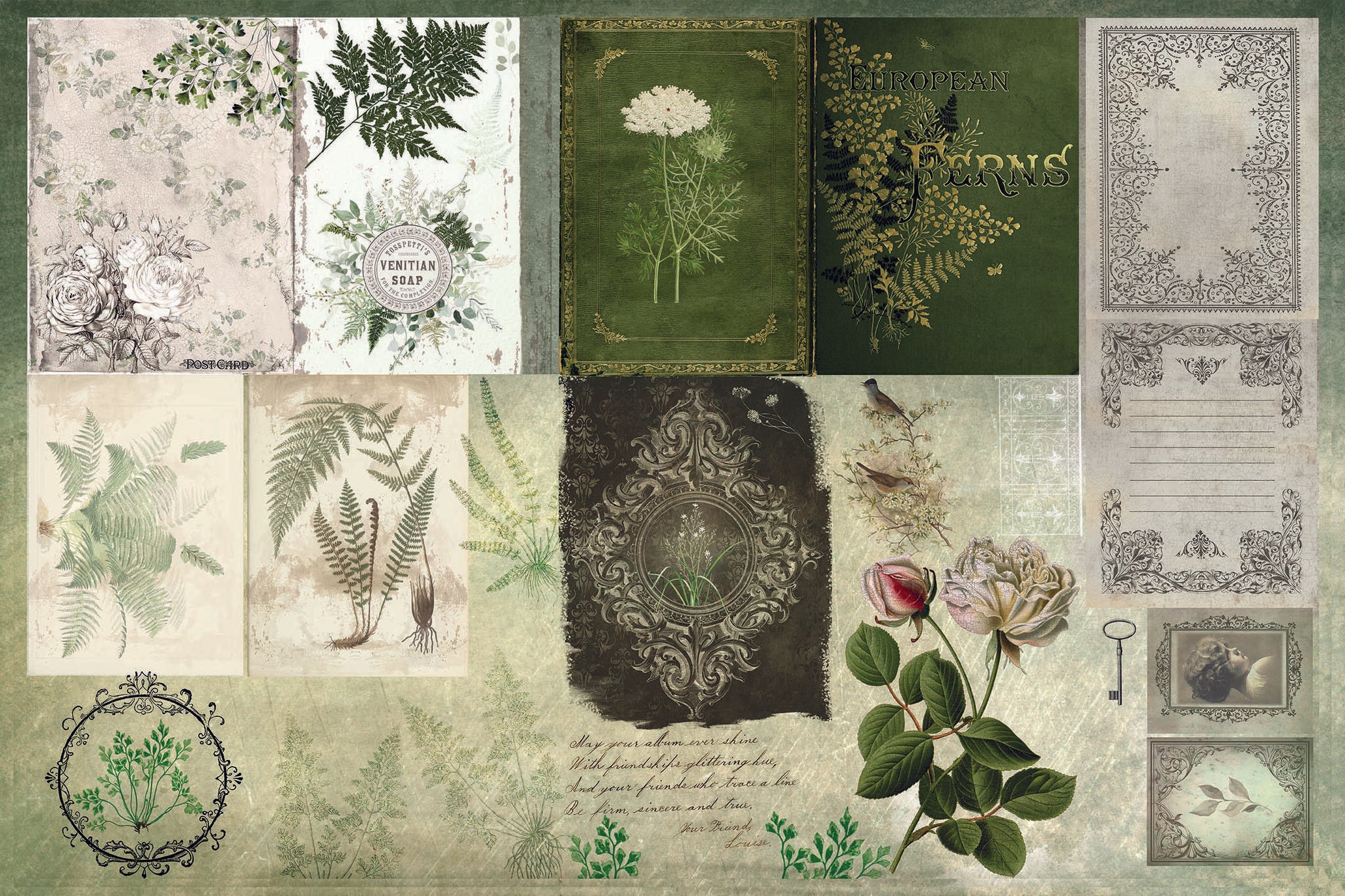 Botanical Journal Blocks by Autumn Sage Creations