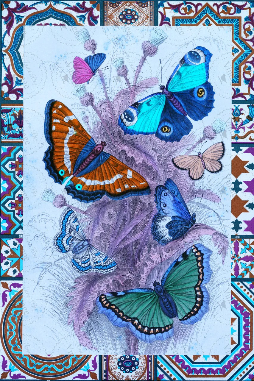 Papillon JRV Decoupage paper