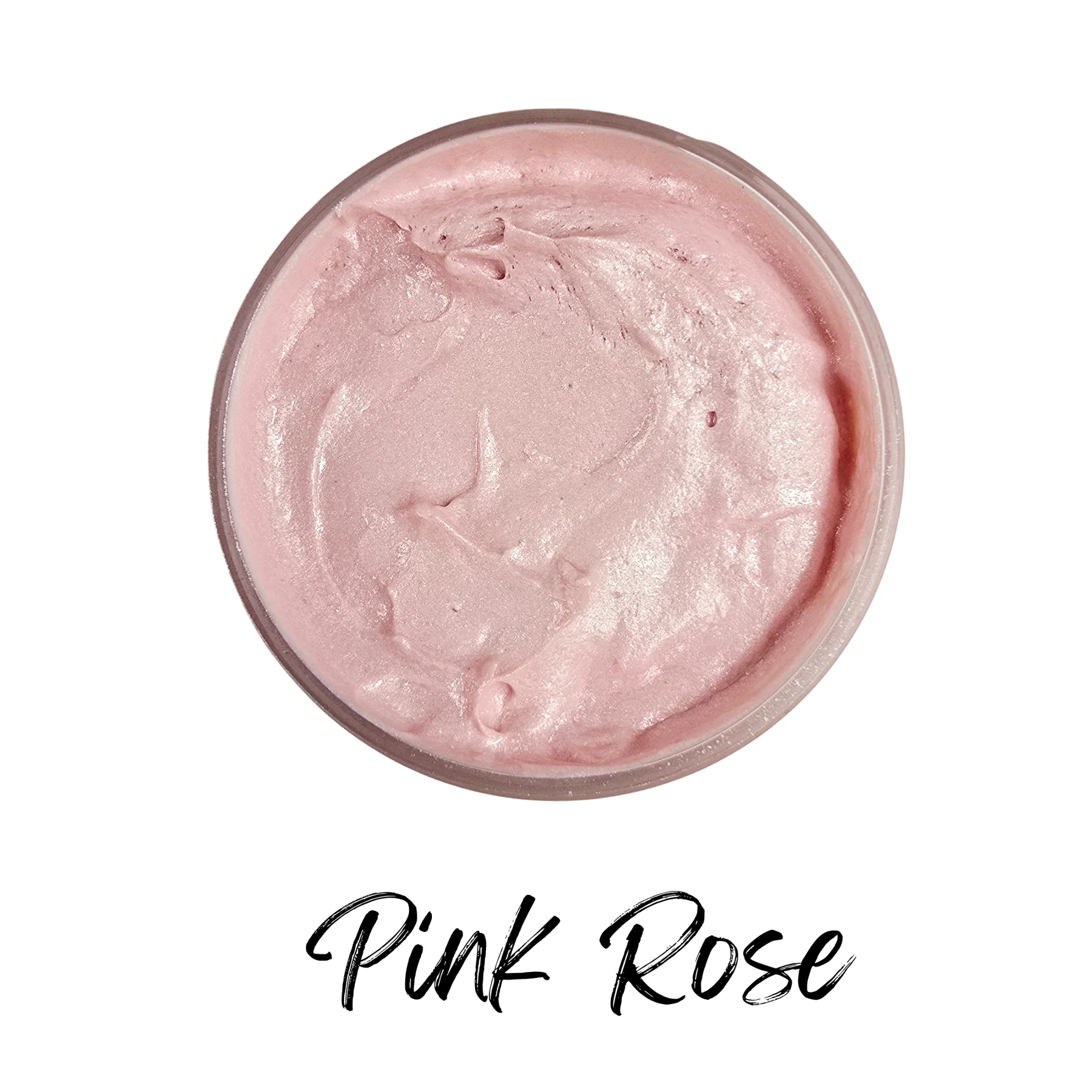 Pink Rose - Metallic Stencil Paste by Paint Couture