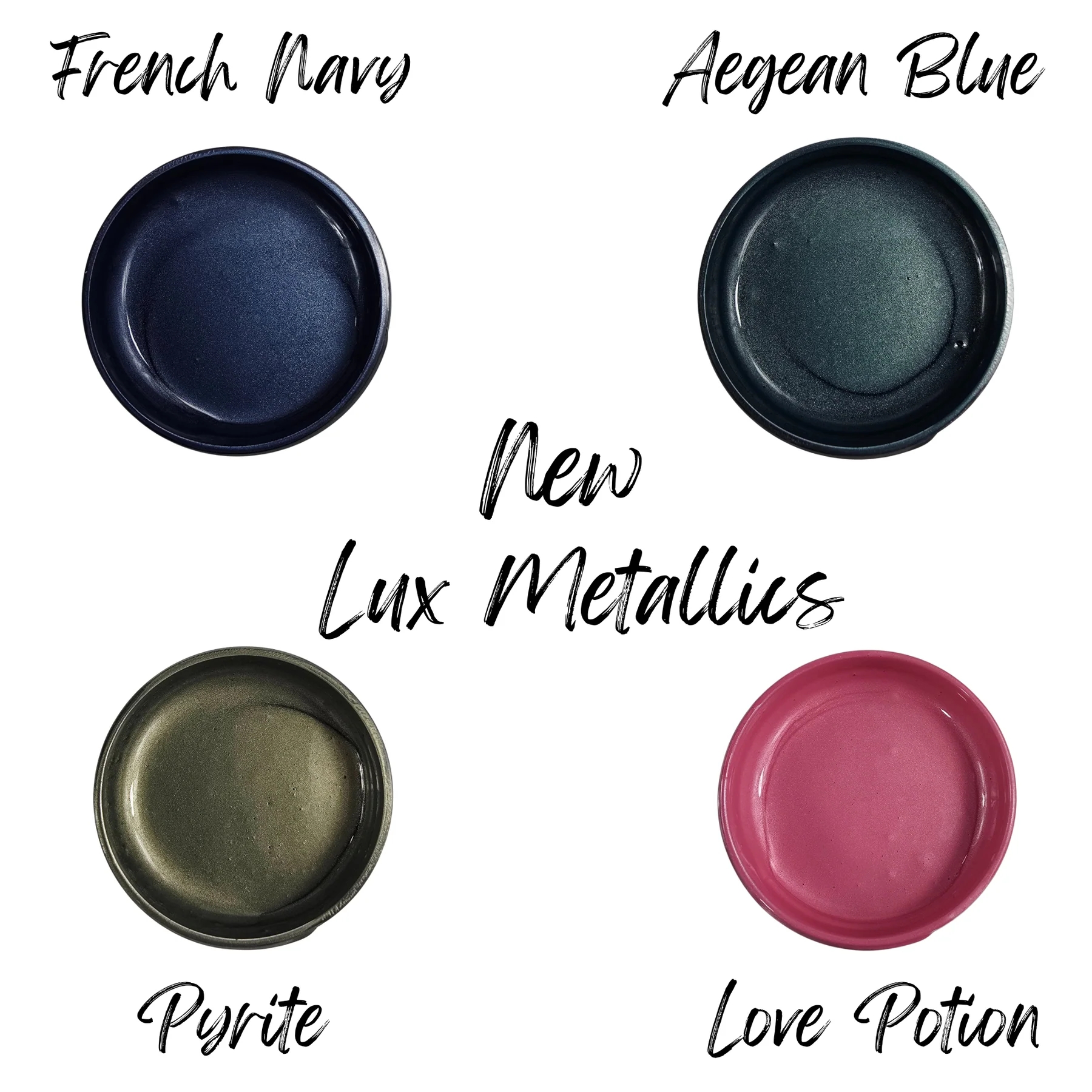 4 New Lux Metallics Bundle
