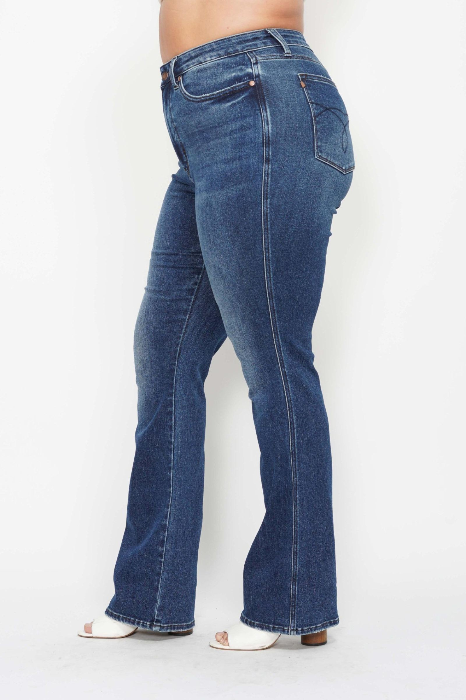 Tummy Control Boot Cut (S-R-L inseam) - Plus