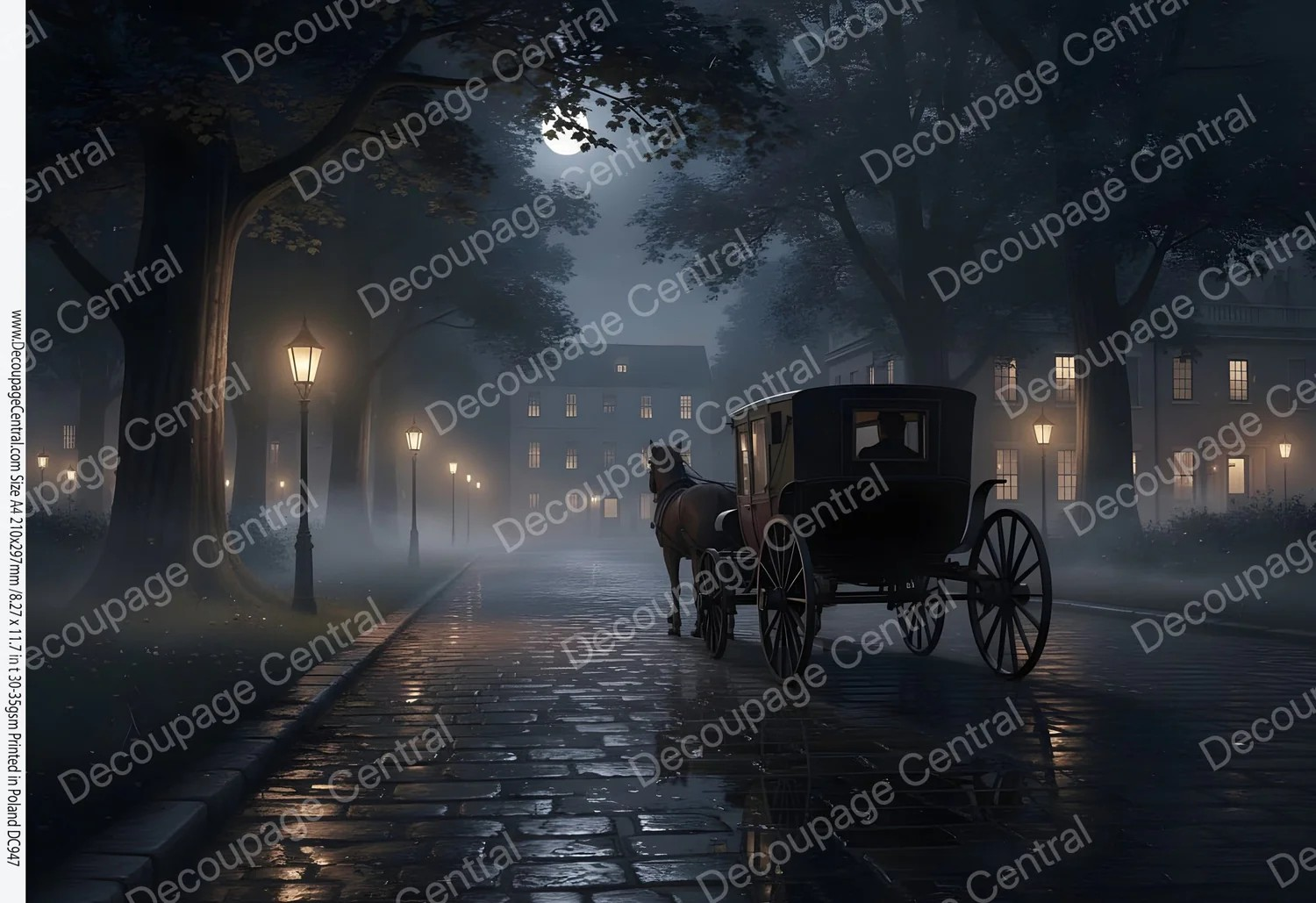 DC947 - Whispers After the Ball Decoupage A4 Rice Paper